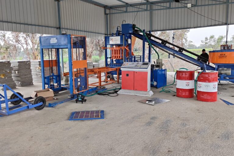 fly ash bricks machine