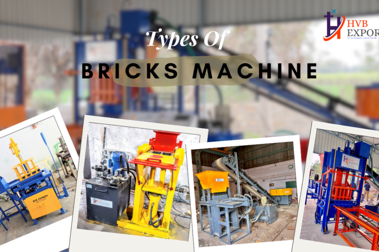 types of bricks machine