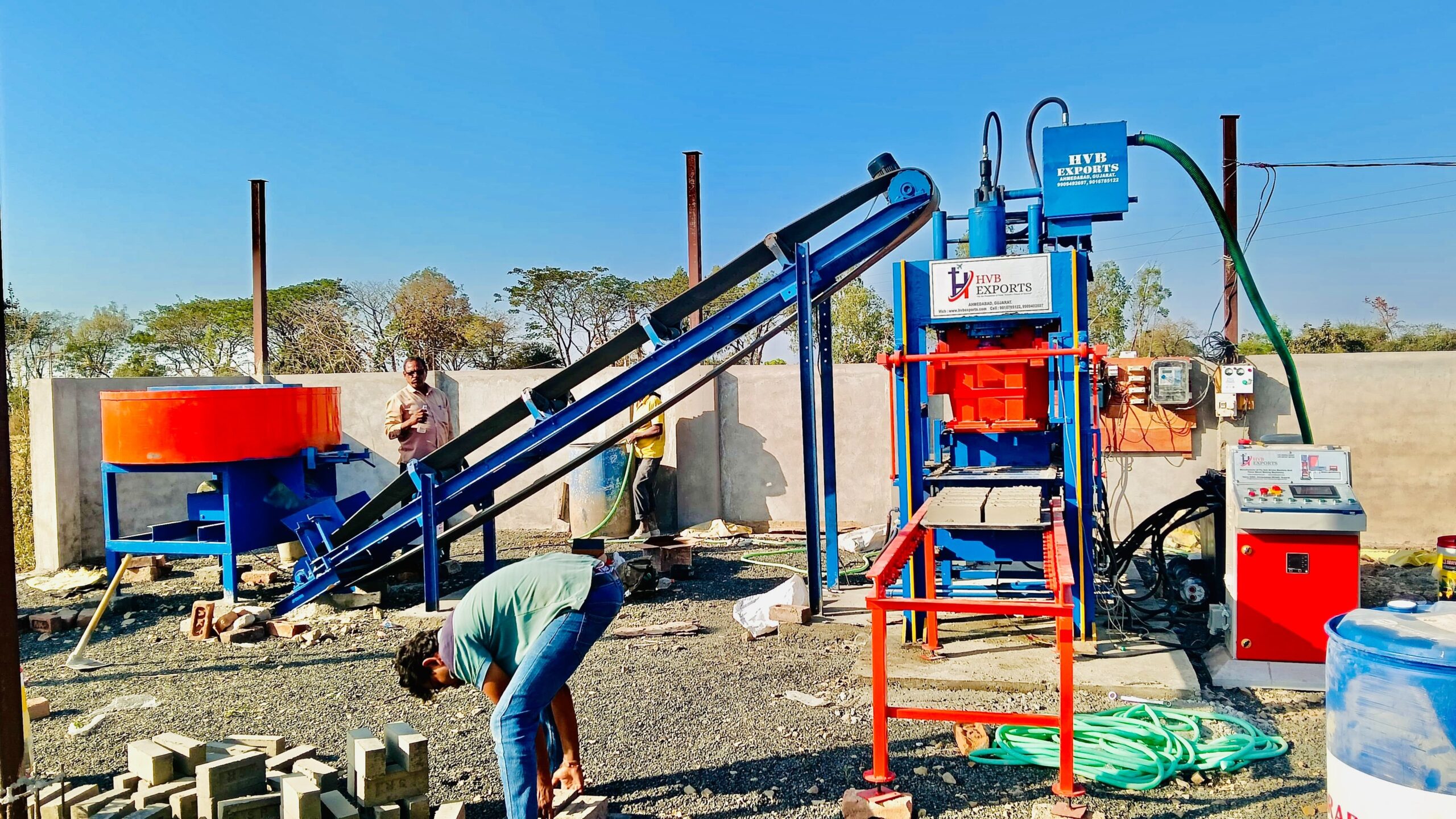 Automatic Fly Ash Brick Making Machine